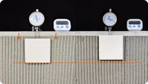 Độ bền bám dính cao hơn và độ gắn kết được cải thiện của màng vữa.